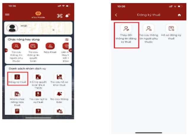 Hướng dẫn cập nhật CCCD thành mã số thuế online