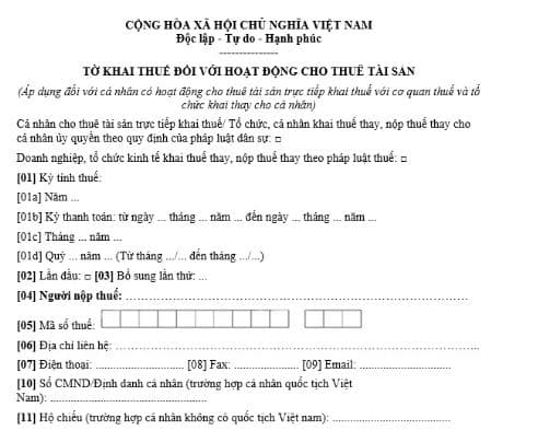 Cho Thuê Tài Sản Hay Dịch Vụ Lưu Trú