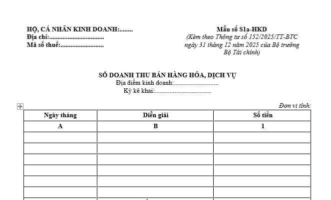 Hướng dẫn cách ghi sổ kế toán hộ kinh doanh năm 2026